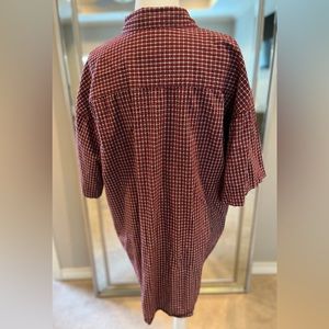 Men’s Plaid Button Up Shirt